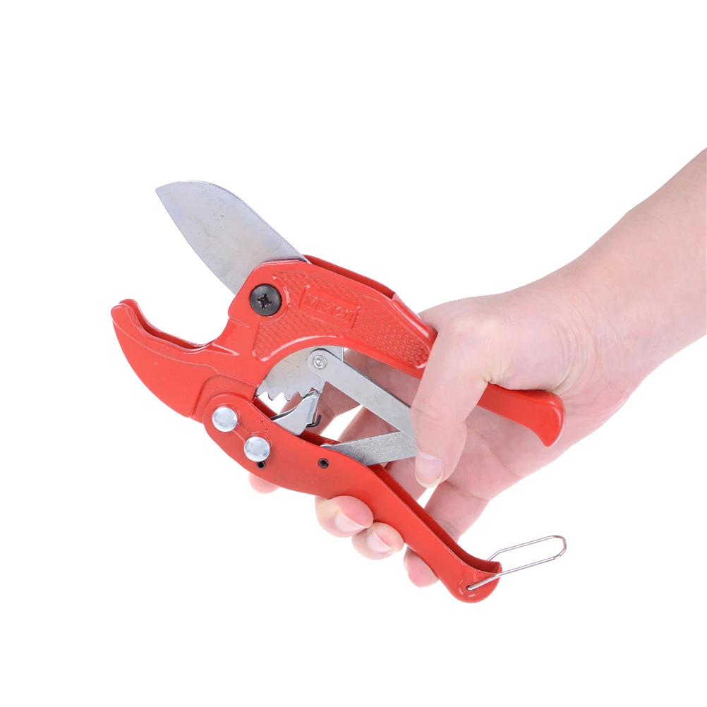 42mm PVC Pipe Plumbing Tube Cutter Ratcheting Type Plastic Hose PPR Cutters Pliers For Pipe Cutting Tools