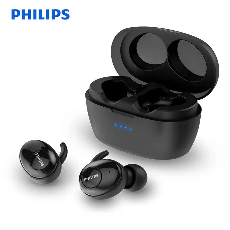 Fones de Ouvido sem Fio Philips Upbeat Bluetooth 5.0 Estéreo Microfone Duplo Esportes Música Case Carregamento Shb2515 Tws