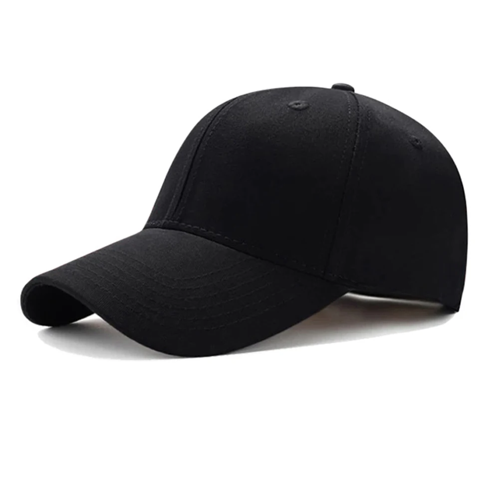 Black Подходит для кепки с козырьком, Рекламные солнцезащитные шляпы, одноцветная Кепка, Кепка в стиле хип-хоп, Повседневная Кепка, 8 цветов, один размер, модная кепка - Цвет: Black