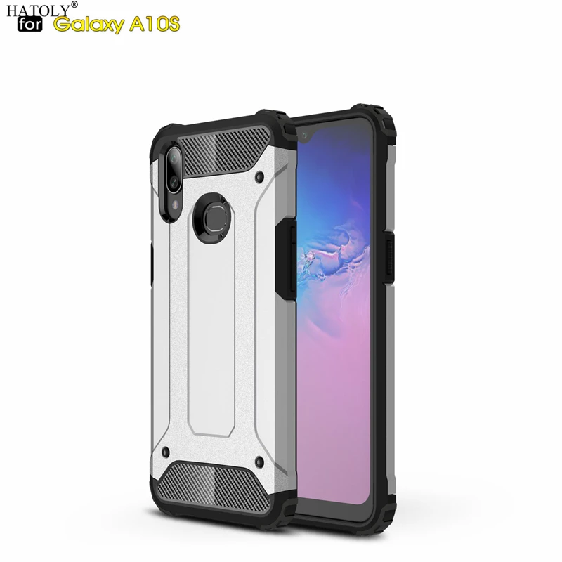 Для Coque samsung Galaxy A10s Чехол Тяжелая Броня тонкая Жесткая Резиновая прочная крышка силиконовые чехлы для телефонов samsung A10s A10 s A107F/DS