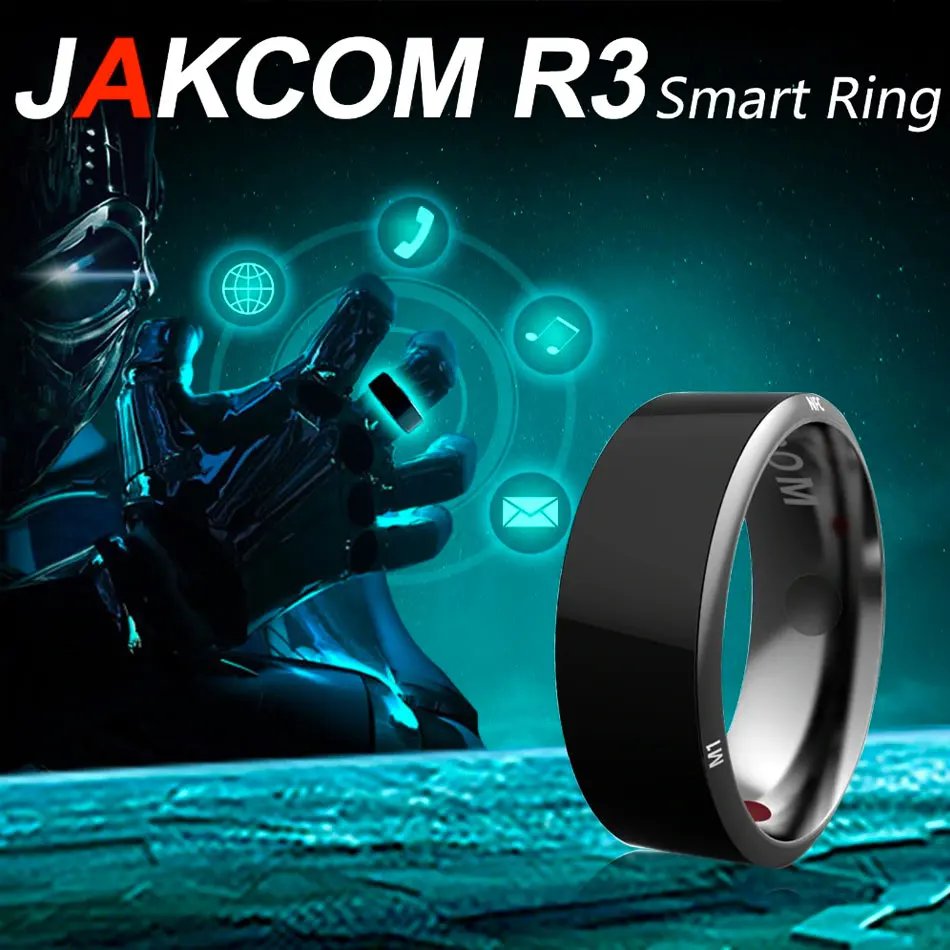 Jakcom R3 NFC умное кольцо волшебное для пальцев носимое iPhone Android IOS Windows мобильный