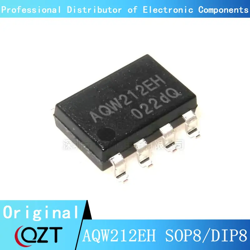 10pcs/lot AQW212EH SOP8 AQW212 DIP8 212EH SOP-8 DIP-8 chip New spot 50pcs brand new imported smd optocoupler el6n137 dip8 el6n137s ta sop8 high speed optocoupler