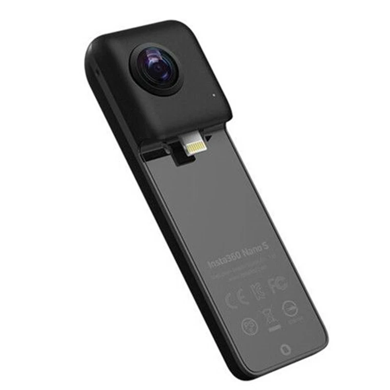 Insta360 Nano S Камера 4K видео 20 Мп фото 360 ° в режиме реального времени диалога спортивный автомобиль Камера для телефона для iPhone X/8/8 plus/7/7 plus