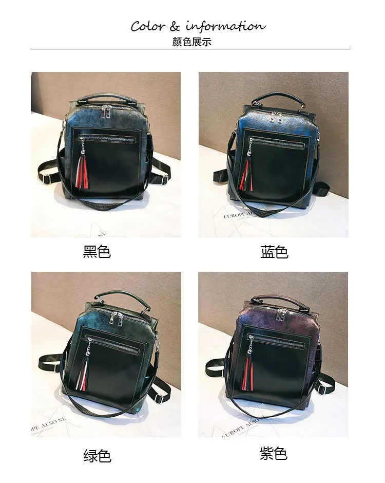 Zhenli2019 стиль колледж Стиль PU сумка мини Lazada поставка товаров женский рюкзак оптом