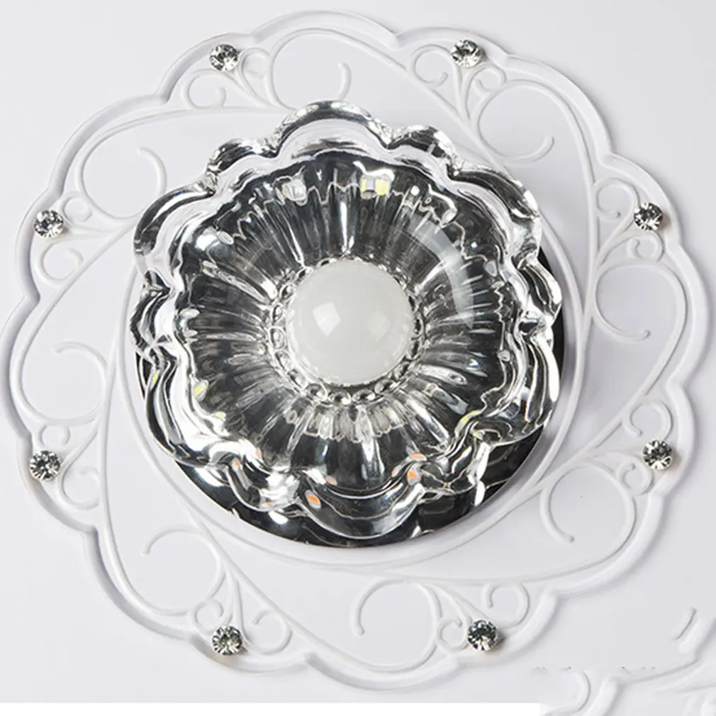 

LED Crystal Porch Light Aisle Light Corridor Light Ceiling Lamp