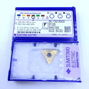 

Free Shipping 6NC-TNGA160408-BNC300 Original Sumitomo Carbide Inserts Milling Inserts Lathe Tools 1Pc