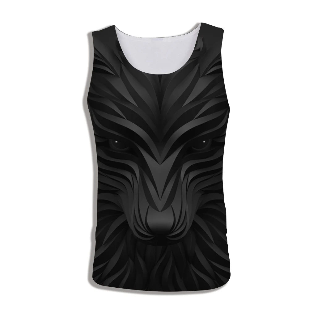 Unicorn Tank Top Men Summer Animal Print Sleeveless 3d Vest Bodybuilding Fitness Clothing Debardeur Homme Musculation - Цвет: ZLC-B-DW30