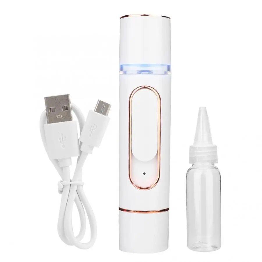 Portable Mist Spray RF Nebulizer Anion Face Steamer Moisturizing Skin Care Beauty Tools Face Massager