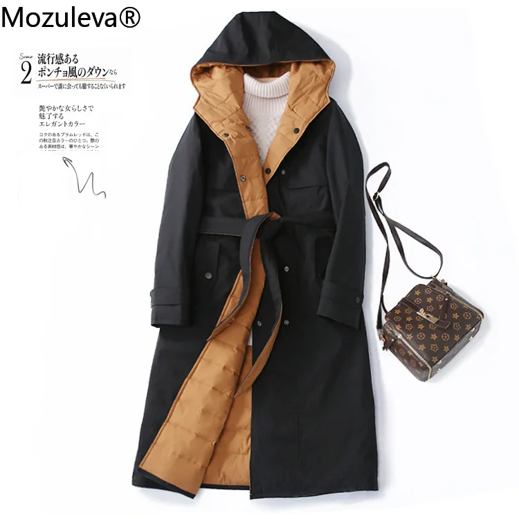 Mozuleva 2020 Winter Women 90% White Duck Down