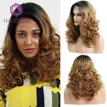 Парики из искусственных волос без шапочки-основы длиный волнистые блонд парик из натуральных волос парик для Хэллоуина карнавальный парик