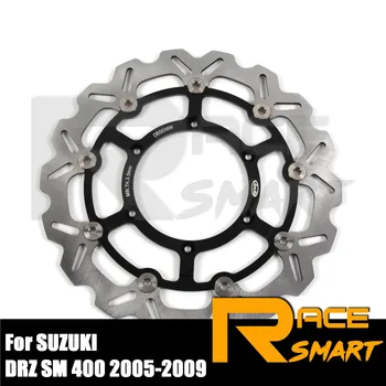 

Motorcycle CNC Front Brake Disks Discs Stainless Steel Brake Rotor For SUZUKI DRZ SM 400 2005 2006 2007 2008 2009 DRZ SM-400