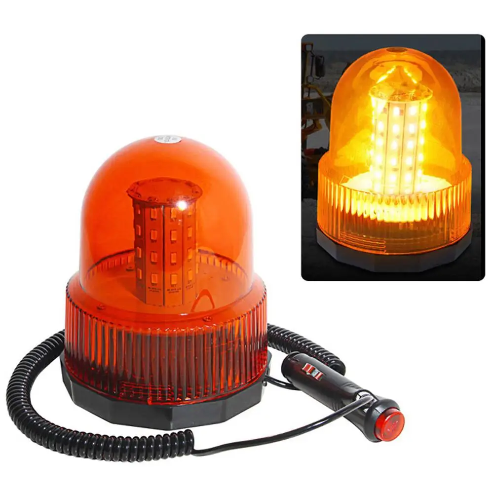 Luce Stroboscopica A Led Per Auto 40Led 20W Luce Di Avvertimento Rotante Stroboscopica A Led Per Veicoli Lampada Lampeggiante Di Emergenza A Led