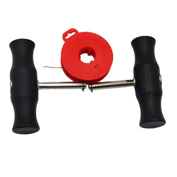 

Car Van Windscreen Removal Tools Kit Windscreen Window Glass Cutting Wire/Handles Cutting Wire (12M)+ Handles (Basic Kit)