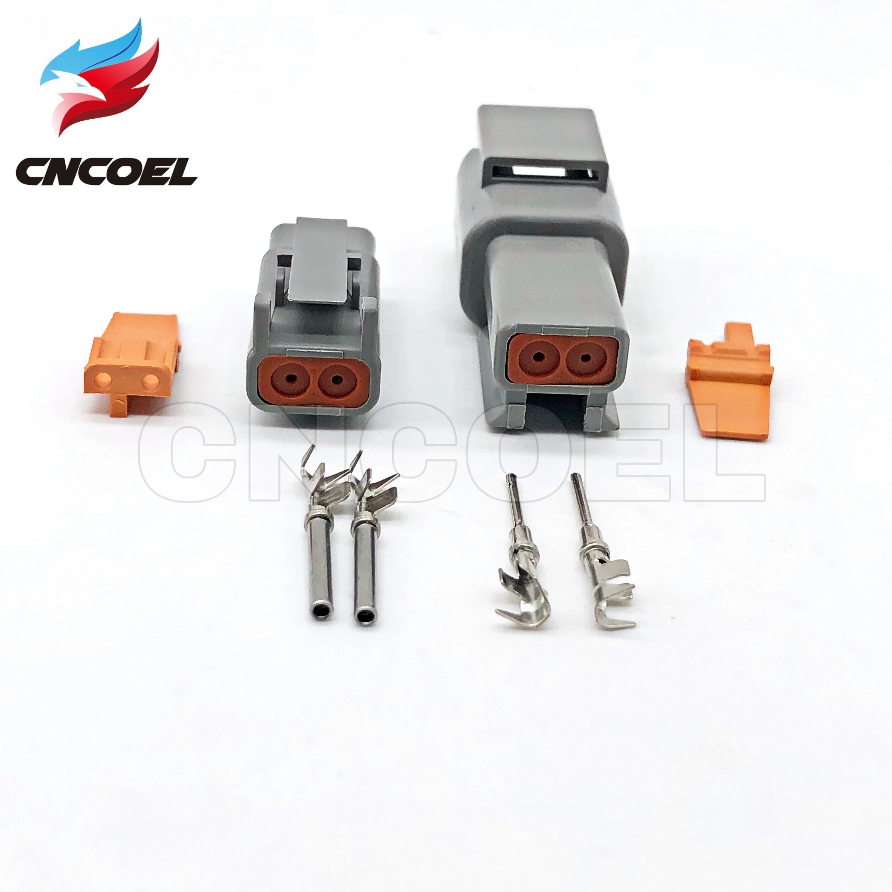 10 комплектов Deutsch DTM 2 Pin DTM06 2S/ATM06 2S DTM04 2P/ATM04 2P Водонепроницаемый Электрический