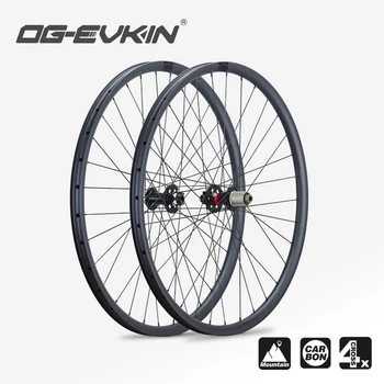 

OG-EVKIN MW001 29ER Carbon mtb Wheelset 25mm Clincher Rims Mountain Bike Carbon Wheels