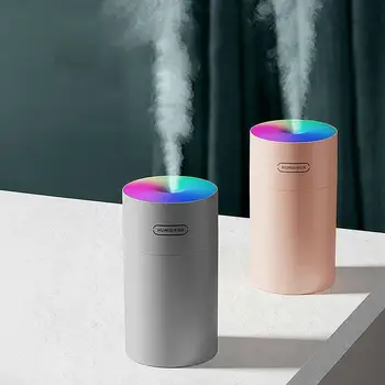 

New Generation Air Humidifier Mini USB Aroma Diffuser Difusor Mist Cool Maker For Car Home With Night Light Lamp humidificador