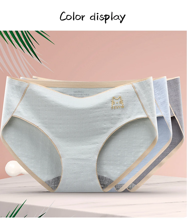 3 Pcs/set Women's Panties Cotton Ladies Underwear Sexy Lace Briefs  Butterfly Print Striped Plus Size Lingerie M-XXL FUNCILAC - Price history &  Review, AliExpress Seller - FUNCILAC Official Store