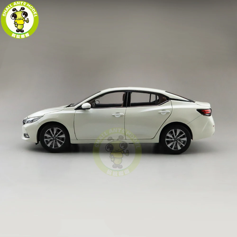 1/18 Nissan SYLPHY автомобиль из литого металла модель игрушки Дети Подарки для мальчиков и девочек белый