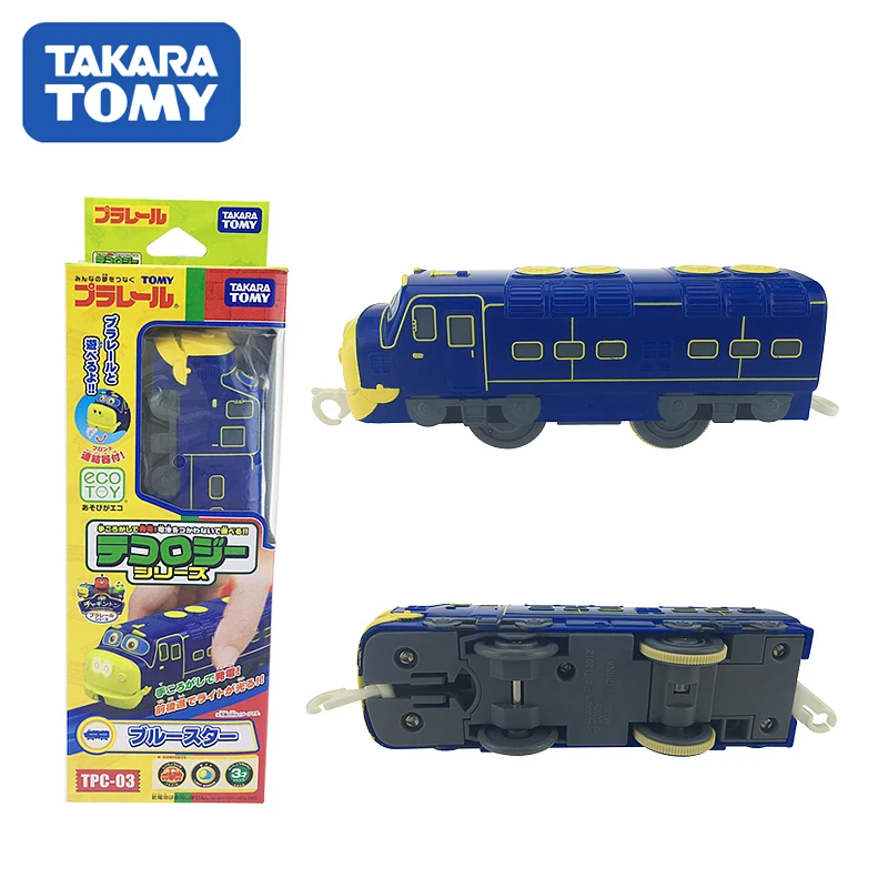 Takara Tomy Chuggington TCP-03 Brewster Plarail Рычажная биология Серия Модель игрушечный поезд не