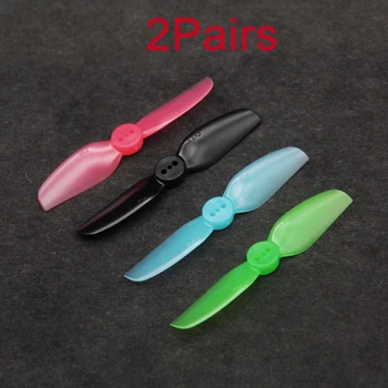 

2Pairs 3030 2 Blades Propeller Dia 76mm 1.5mm Shaft Mini Motor PC Paddle CW CCW DIY Spare Parts for RC Racing Drone FPV
