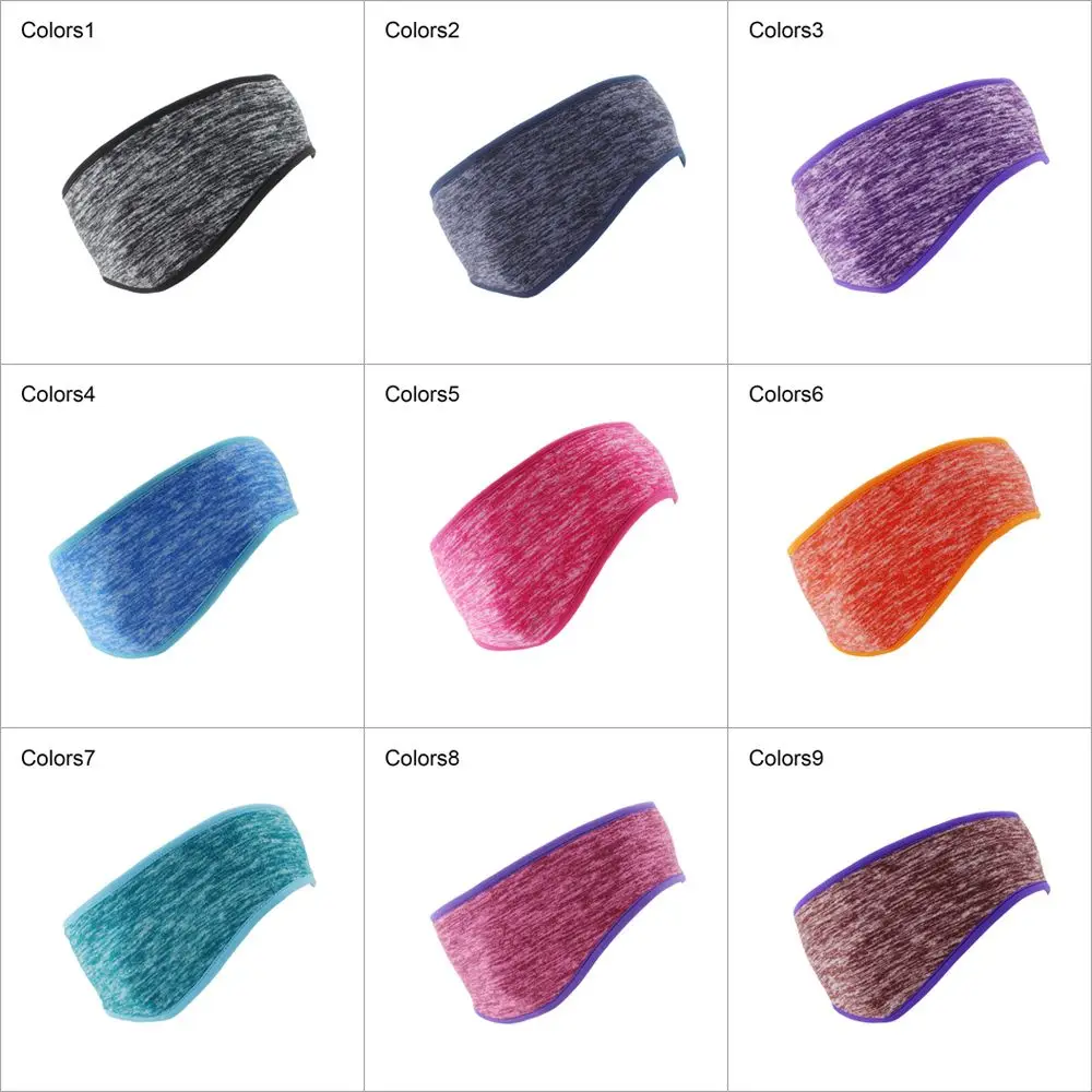 Sports Headbands Plush Headbands Women Fur Headbands Outdoor Sports Hair Sweat Fleece Ear Cover Women Girls Running Headband Ear Warmer Winter Sweatband Muffs Yoga Headband