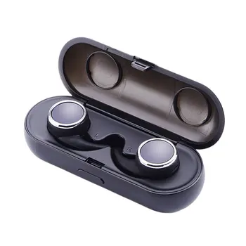 

Handsfree Sports R160 TWS Bluetooth V4.1 True Wireless Stereo Earphone Mini Invisible Microphone 300mAh Charging Box