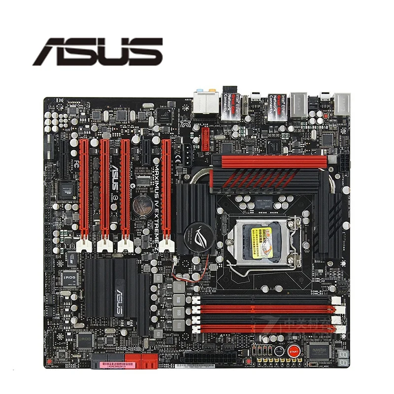 Разъем LGA 1155 USB3.0 SATA3.0 для ASUS Maximus IV Extreme-Z настольная материнская плата Z68 i3 i5 i7 DDR3 б/у
