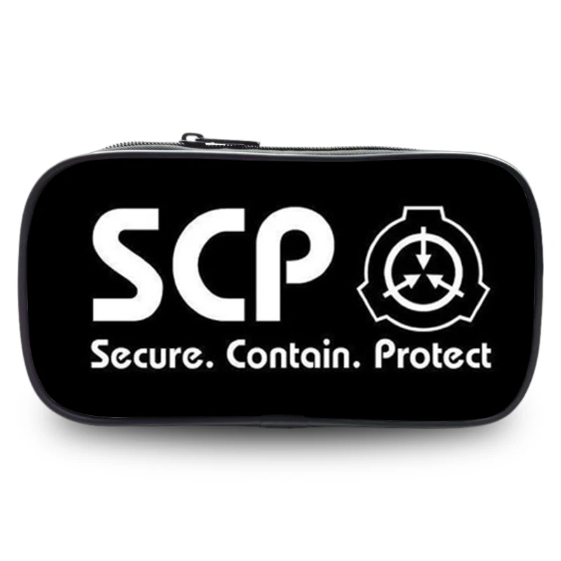 Пенал для карандашей SCP Secure содержит Protect Cosplay школьная офисная сумка хранения