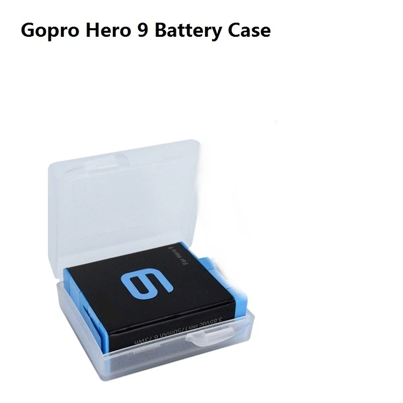 Go Pro 9 Accessories Plastic Battery Case Storage Box Cover Camera  Accessories for Gopro Hero 9 8 7 Battery Storage Box|Sports Camcorder  Cases| - AliExpress