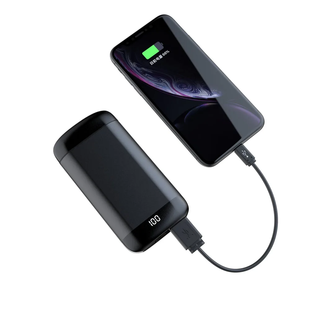 Tws Наушники Беспроводные Bluetooth 5,0 наушники Q66 Мини наушники с 6000 мАч зарядная коробка спортивная Гарнитура для смартфона