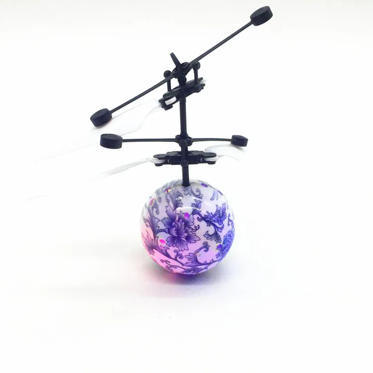 Colorful Floating Ball Induction Vehicle Sensing Airplane Sensing Crystal Ball a Few Flying Balls Sensing Floating Ball Toy