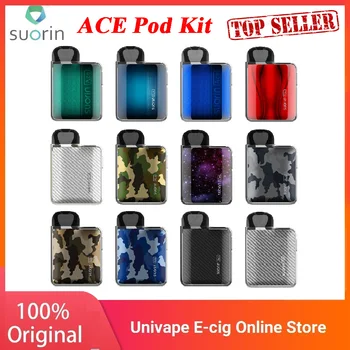 

New Original Suorin ACE Pod Kit 1000mAh built in Battery & 2ml Capacity Updated Suorin ACE Pod1.0ohm Coil E-Cigarette Kit vs air