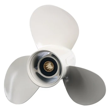 

11 1/8 X 13-G New Aluminum Alloy 3 Blade Outboard Propeller for Yamaha 40-60Hp