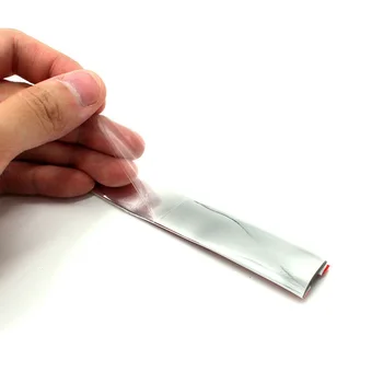 

6M Anti-collision strip Door protection strip Bright silver Chrome-plated
