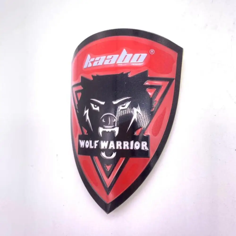 

Wolf warrior Logo Sticker