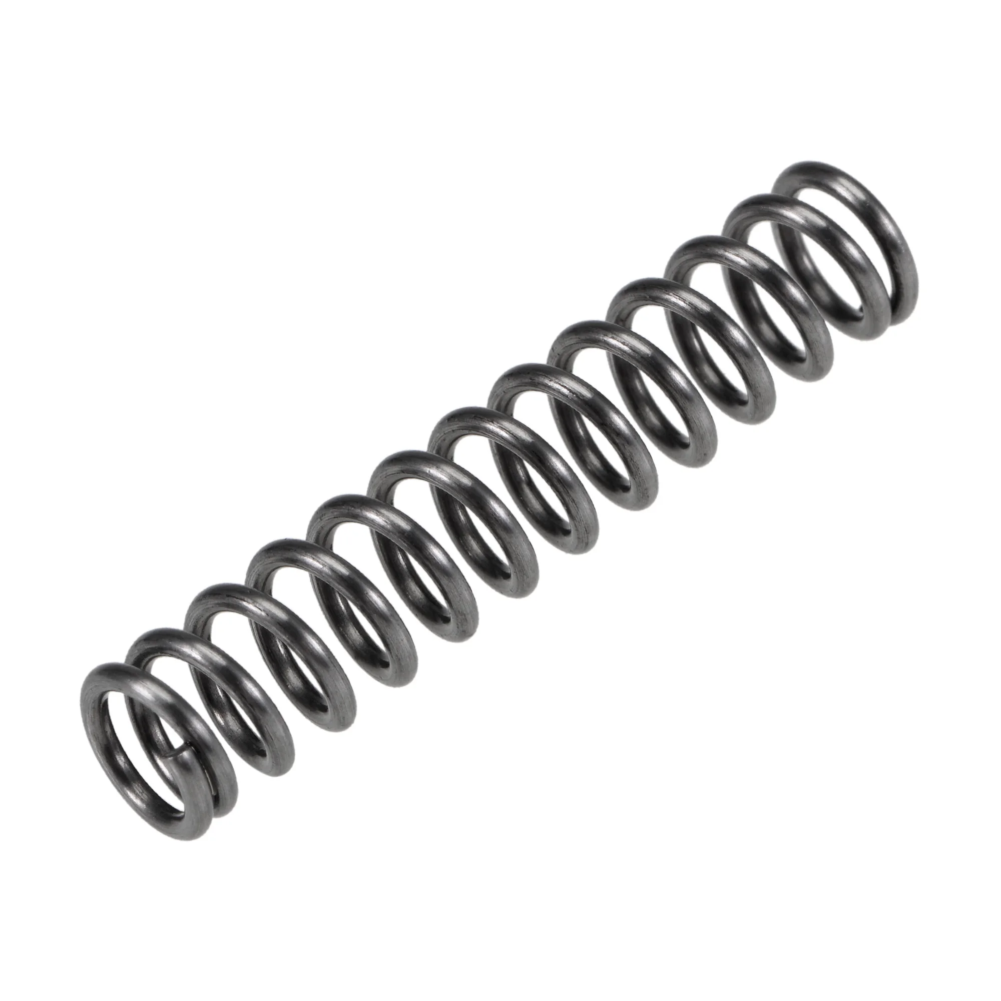 

Uxcell Compressed Spring,8mm OD, 1.2mm Wire Size, 26mm Compressed Length, 40mm Free Length,55.9N Load Capacity - 65Mn,15pcs