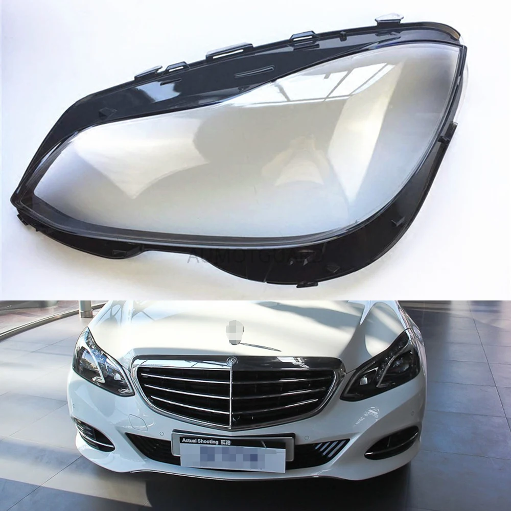 

Car Headlamp Lens For Mercedes-Benz W212 E200L E260L E280L E300L E350L 2014 2015 Car Headlight Headlamp Lens Auto Shell Cover