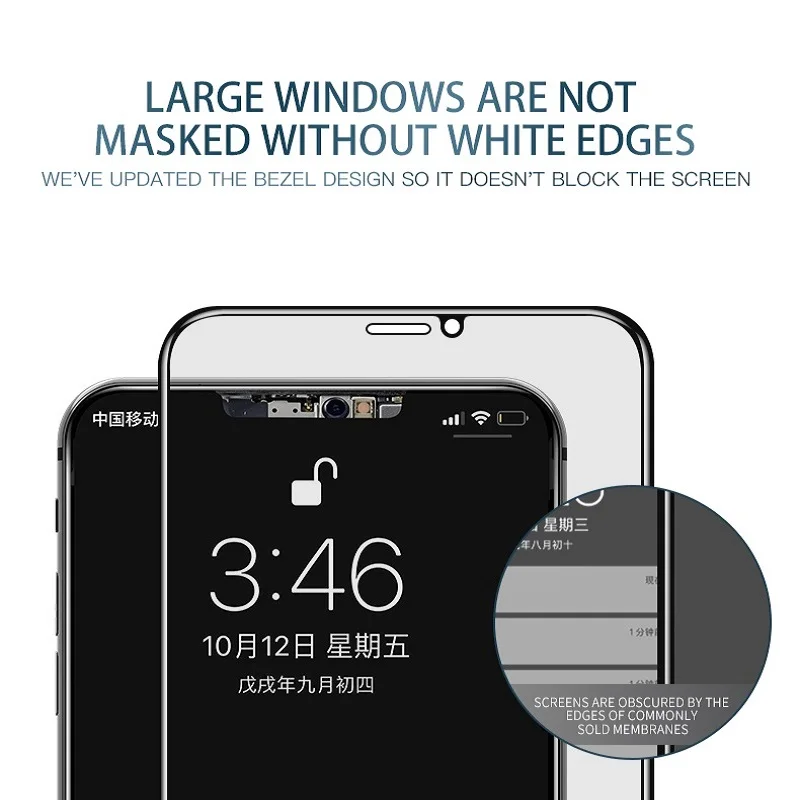 Защитное закаленное стекло для iphone 7, 8 Plus, 6s, X, XR, XS, Max, 11 Pro, Max, защита для экрана, защита от подслушивания, стеклянная пленка