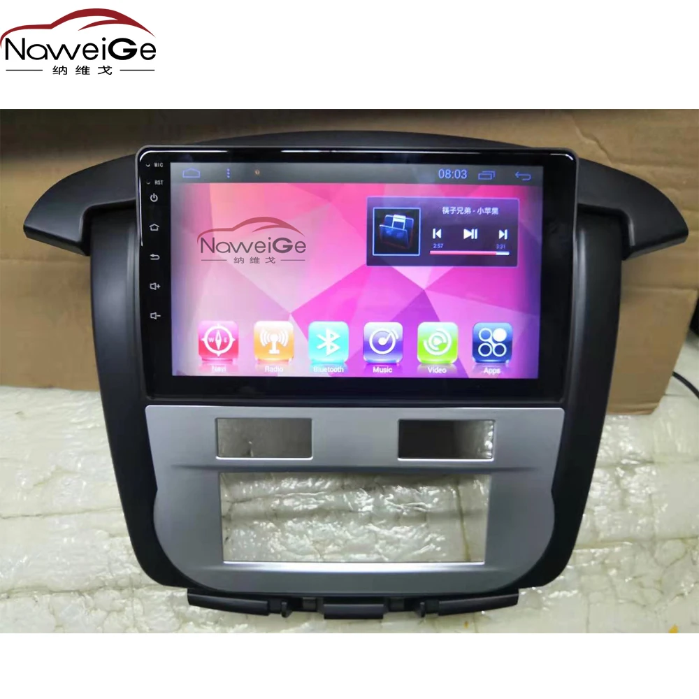 NaweiGe 9 дюймов Android сенсорный экран автомобильный dvd для Toyota Innova 2007- автомобильный аудио стерео для Toyota INNOVA автомобильный DVD Мультимедиа gps