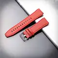Leather red