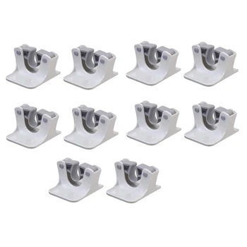 

10 Pack Broom Holder Wall Mount,Broom Gripper Hold Self Adhesive Anti-Slip,for Home,Kitchen,Garden,Garage Storage System