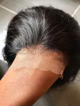 Perla Negro brasileño de la onda del cuerpo 360 peluca Frontal de encaje Pre arrancó cabello humano pelucas 30 pulgadas peluca con malla Frontal para las mujeres 150%