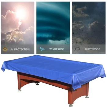 

7/8ft Snooker Billiard Table Cover Fitted Heavy Duty Waterproof Anti Dust Snooker Protector Club Bar Household Storage Bag Case