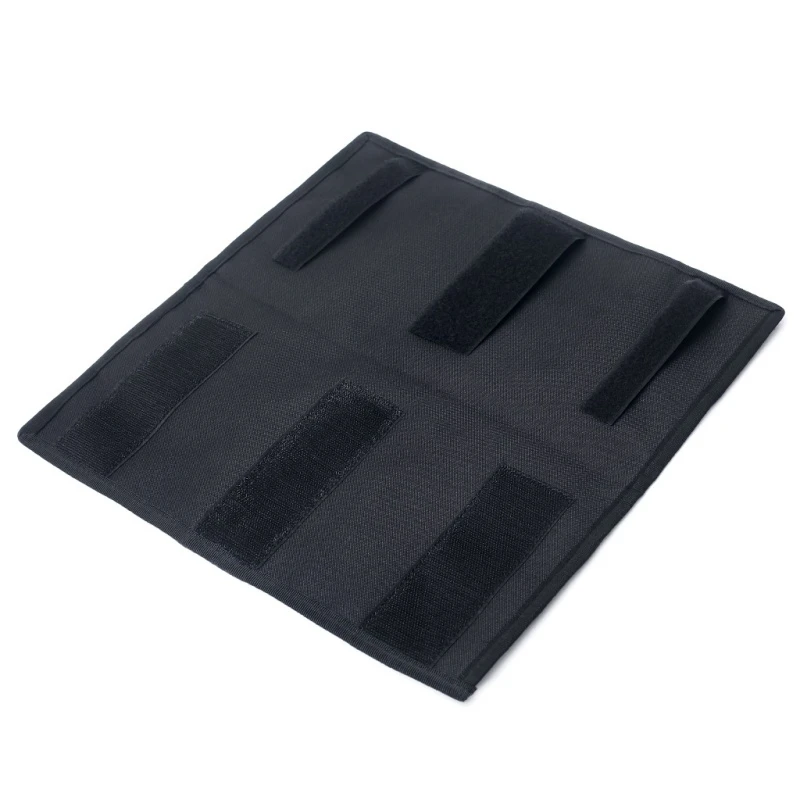 Черный 1000D nylon Tactical MOLLE Vehicle Visor Panel Truck Car Sun Visor Organizer CD Bag Holder Car styling Useful - Цвет: Черный