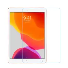 Защитная пленка для экрана для iPad 7-го поколения 10,2 дюймов, закаленное стекло с твердостью 9H HD, прозрачная стеклянная пленка 1031