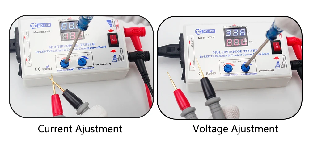 Yekmlco kt4h 0-330v led tv backlight tester