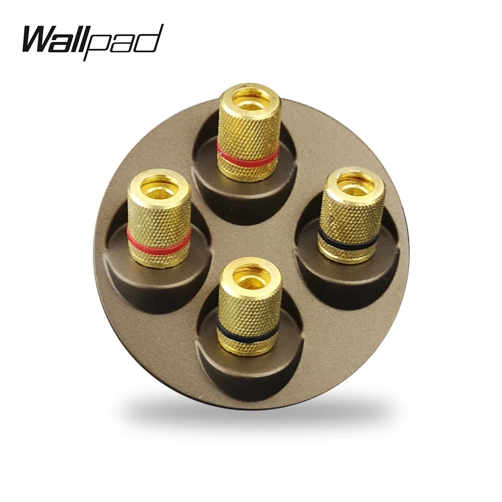 5 цветов L6 аудио динамик Phono 4 Pin банан розетка Модуль Розетка проводка DIY