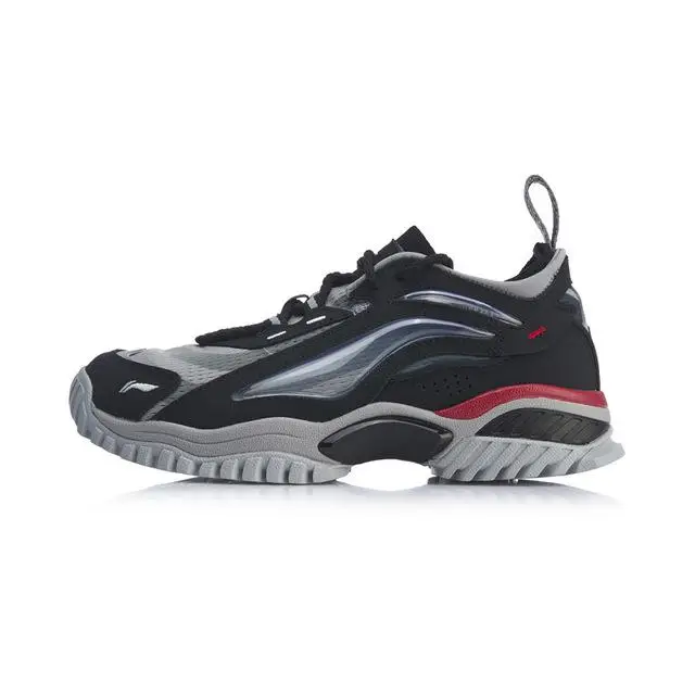 LI-Ning/Мужская обувь AURORA WINDWALKER, стиль жизни, кожа, ноская подкладка, Ретро стиль, спортивная обувь, кроссовки для отдыха, AGLP089 JAS19 - Цвет: AGLP089-3H