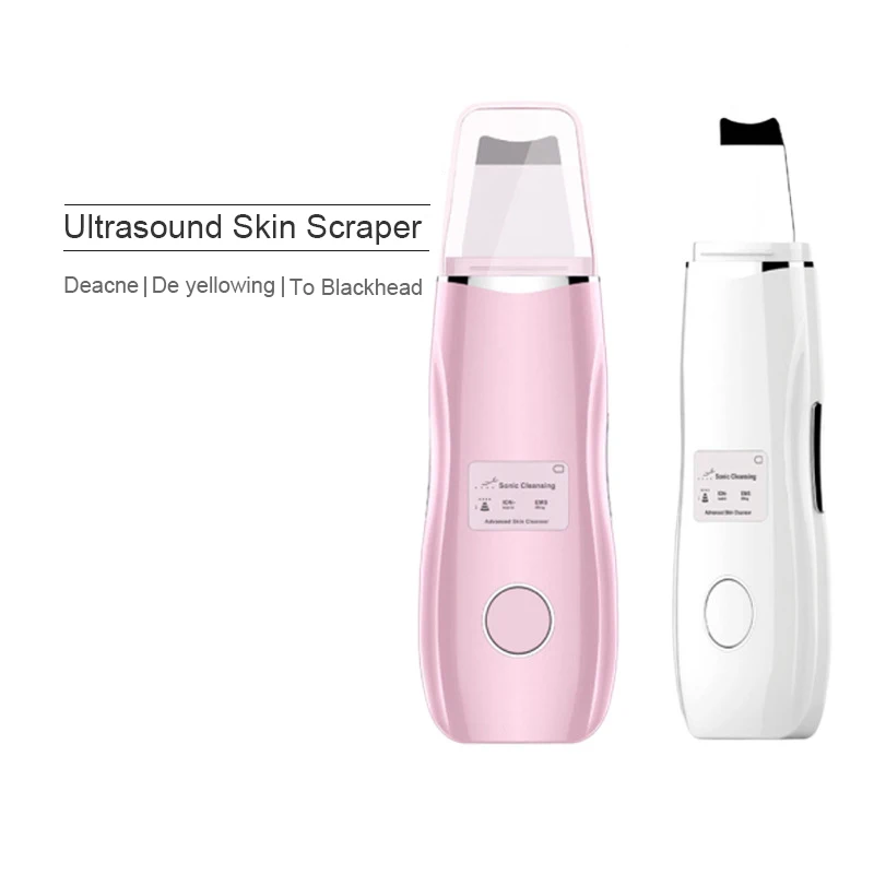 

Hot Sell Ultrasonic Ion Facial Peeling Scrubber Blackhead Remover Display Face Rejuvenation Anti Wrinkle Skin Lifting Machine
