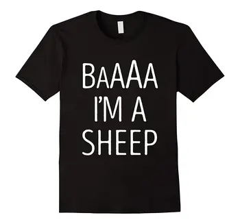 

I'm A Sheep Halloween Costume Shirt Men'S High Quality Tees Top Tee Men Tops Tees 2018 Summer Fashion New Tops Tee